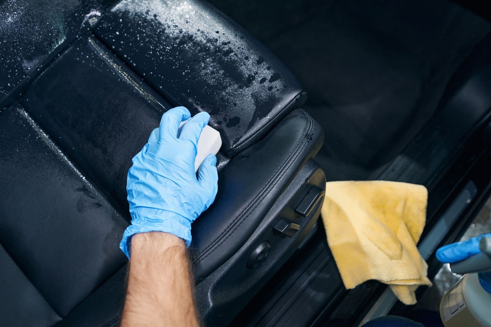 Leather cleaning