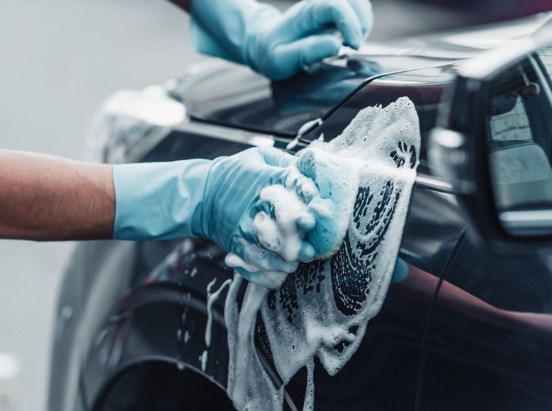 Exterior wash